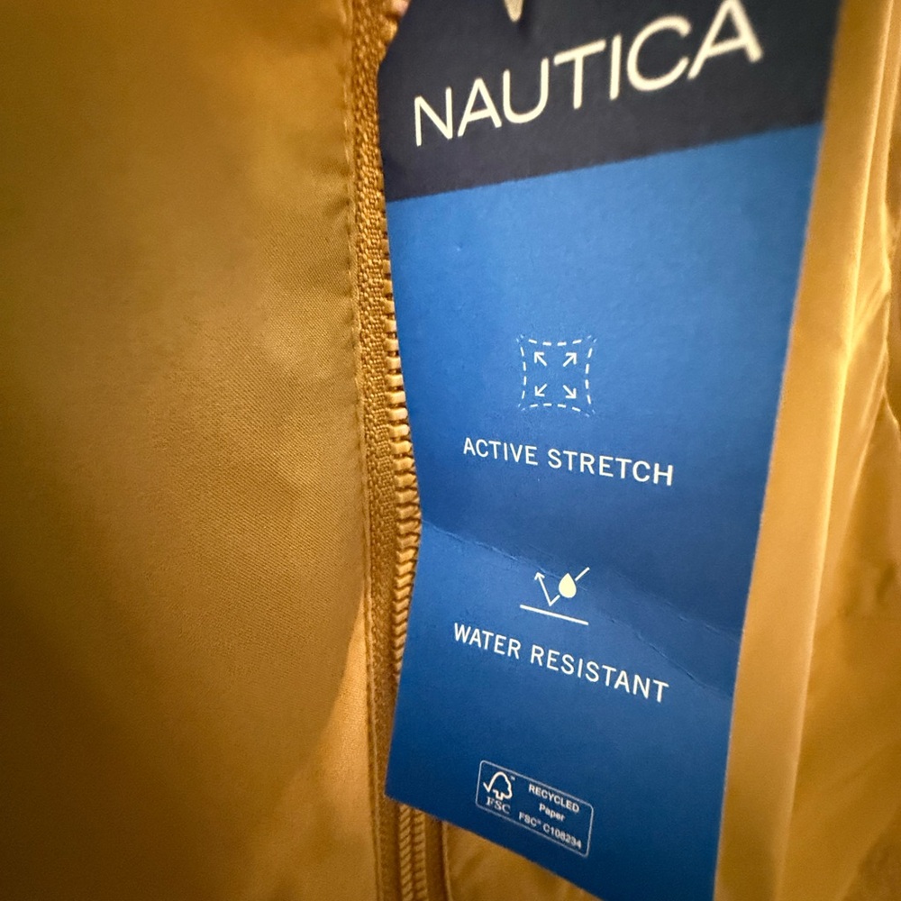 Nautica Men's Olive Vest - Picture 3 of 4